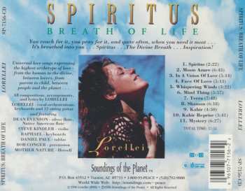 CD Lorellei: Spiritus: Breath Of Life