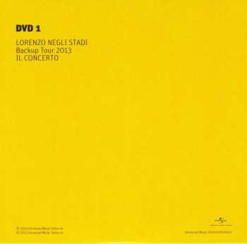 2CD/2DVD/Caja Lorenzo Cherubini: Lorenzo Negli Stadi Backup Tour 2013