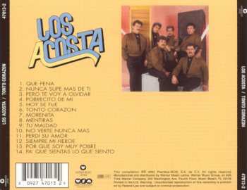 CD Los Acosta: Tonto Corazón