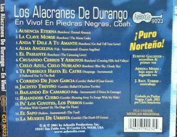 CD Los Alacranes De Durango: ¡En Vivo! En Piedras Negras, Coah.