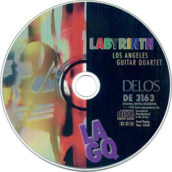 CD Los Angeles Guitar Quartet: Labyrinth