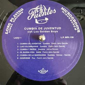 LP Los Golden Boys: Cumbia De Juventud