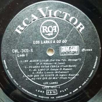 LP Los Larks: Los Larks... A Go-Go