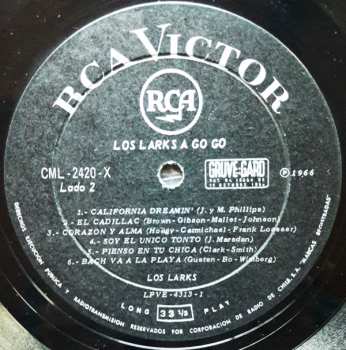 LP Los Larks: Los Larks... A Go-Go