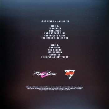 LP Lost Years: Amplifier LTD | CLR