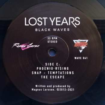 2LP Lost Years: Black Waves CLR