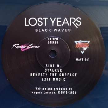 2LP Lost Years: Black Waves CLR