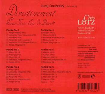 CD Lotz Trio: Divertissement. (Pour Trois Cors De Bassett)