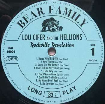 LP Lou Cifer And The Hellions: Rockville Revelation