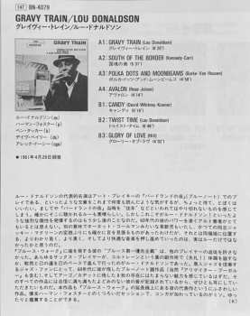 LP Lou Donaldson: Gravy Train