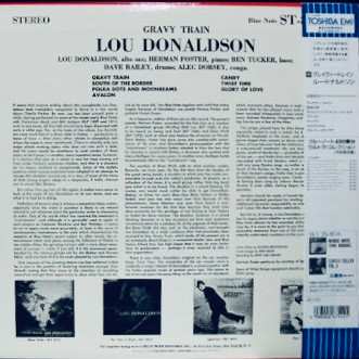 LP Lou Donaldson: Gravy Train