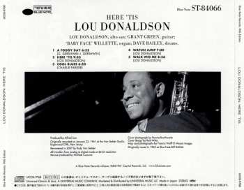 CD Lou Donaldson: Here 'Tis  LTD