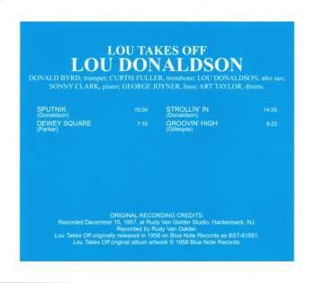CD Lou Donaldson: Lou Takes Off