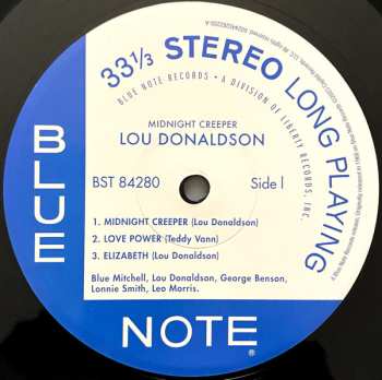 LP Lou Donaldson: Midnight Creeper