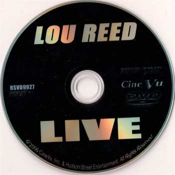 DVD Lou Reed: Live!