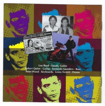 CD Lou Reed: Coffeebreak Concert, Agora 1984