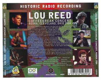CD Lou Reed: Coffeebreak Concert, Agora 1984