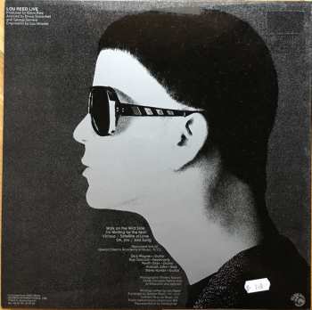 LP Lou Reed: Lou Reed Live