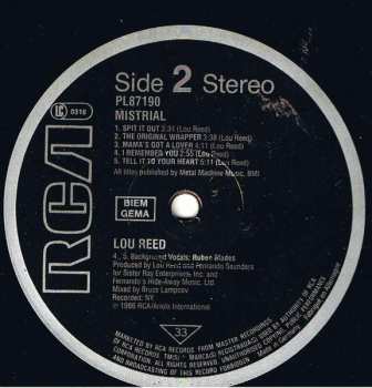 LP Lou Reed: Mistrial