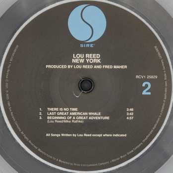 2LP Lou Reed: New York LTD | CLR