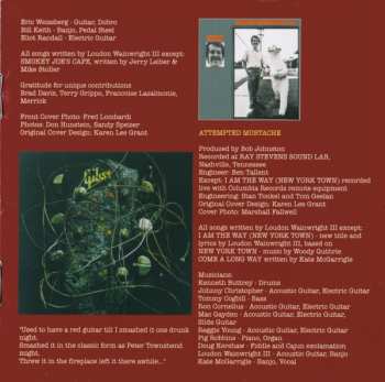 2CD Loudon Wainwright III: Album III / Attempted Mustache / Unrequited