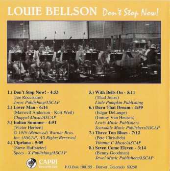 CD Louis Bellson: Don't Stop Now