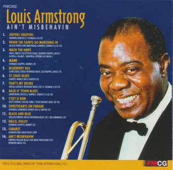 CD Louis Armstrong: Ain’t Misbehavin’