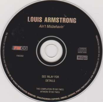 CD Louis Armstrong: Ain’t Misbehavin’