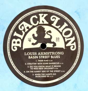 LP Louis Armstrong And His All-Stars: Basin Street Blues LTD | CLR
