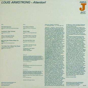 LP Louis Armstrong: Attention!