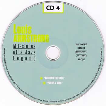 10CD/Caja Louis Armstrong: Milestones Of A Jazz Legend