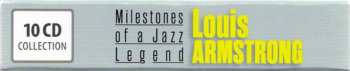 10CD/Caja Louis Armstrong: Milestones Of A Jazz Legend