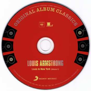 5CD Louis Armstrong: Original Album Classics: The Okeh, Columbia & RCA Victor Recordings 1925-1933