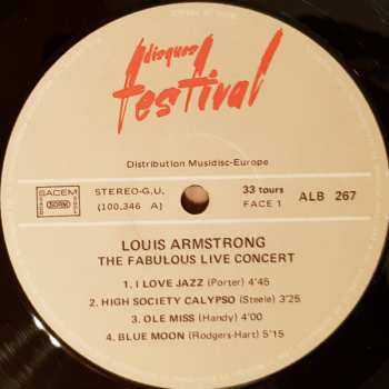 4LP/Caja Louis Armstrong: The Two Greatest Concerts