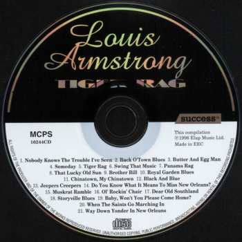 CD Louis Armstrong: Tiger Rag