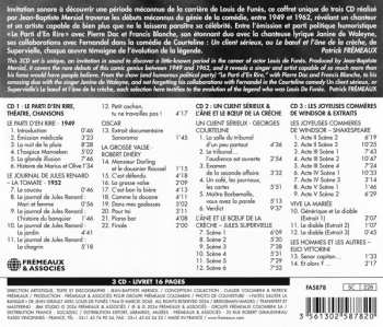 3CD Louis De Funès: Anthologie 1949-1962