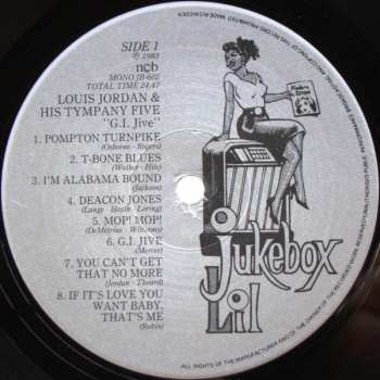 LP Louis Jordan And His Tympany Five: G.I. Jive 1940-47