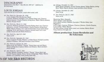 LP Louis Jordan And His Tympany Five: Somebody Done Hoodooed The Hoodoo Man