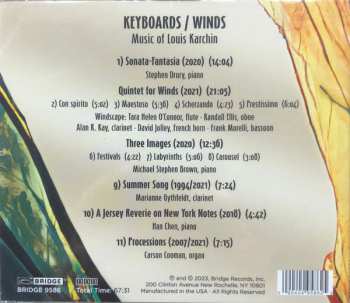 CD Louis Karchin: Keyboards / Winds