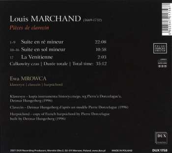 CD Louis Marchand: Pièces de Clavecin