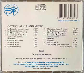 CD Louis Moreau Gottschalk: Gottschalk Piano Music - Le Bananier And Other Pieces
