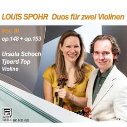 Album Louis Spohr: Duette Für 2 Violinen Vol.3
