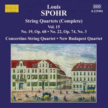 Álbum Louis Spohr: Streichquartette Vol.15