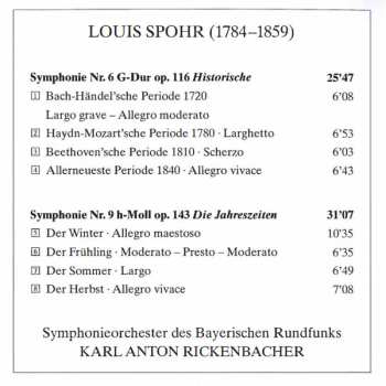 CD Symphonie-Orchester Des Bayerischen Rundfunks: Symphonien 6 & 9 - Historische · Historical · Historique - Die Jahreszeiten · The Seasons · Les Saisons