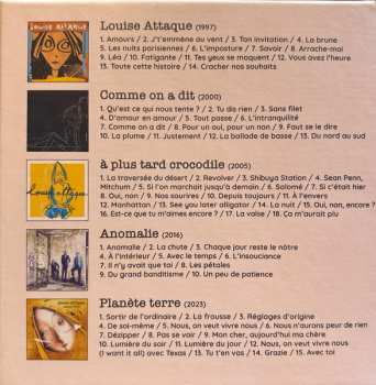 5CD/Caja Louise Attaque: L'Intégrale Studio