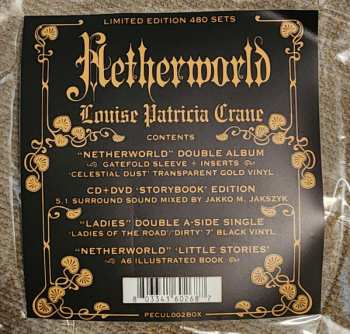 2LP/CD/DVD/SP/Caja Louise Patricia Crane: Netherworld CLR | DLX | LTD | NUM
