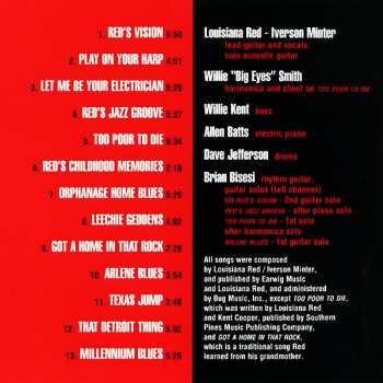 CD Louisiana Red: Millennium Blues