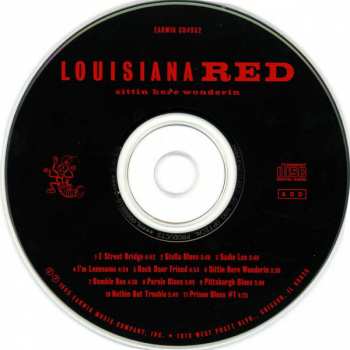 CD Louisiana Red: Sittin Here Wonderin
