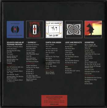 5CD/Caja Love And Rockets: 5 Albums