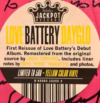 LP Love Battery: Dayglo CLR | LTD